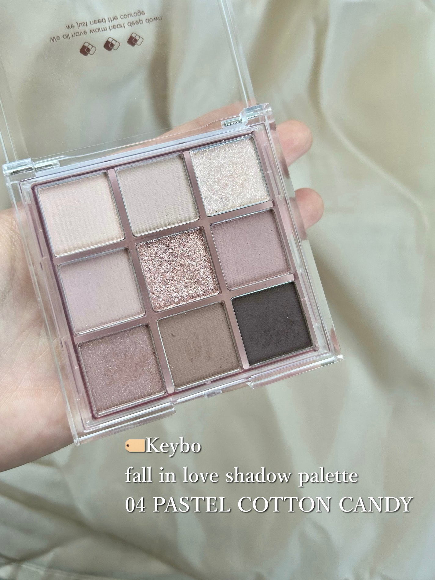 KEYBO FALL IN LOVE SHADOW PALETTE/keybo/アイシャドウパレットを使ったクチコミ(2枚目)