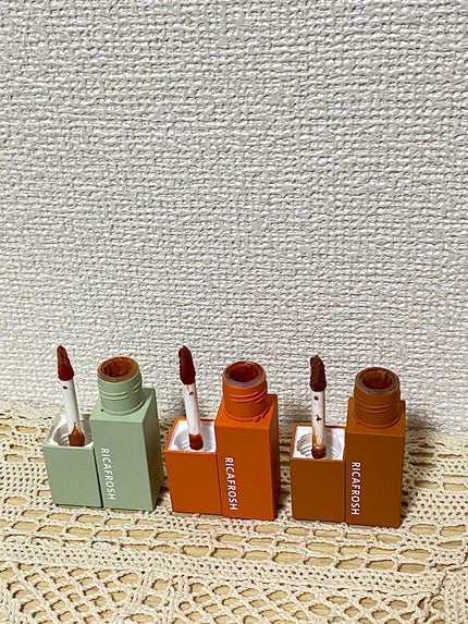 ジューシーリブティント/RICAFROSH/リップティントを使ったクチコミ(3枚目)