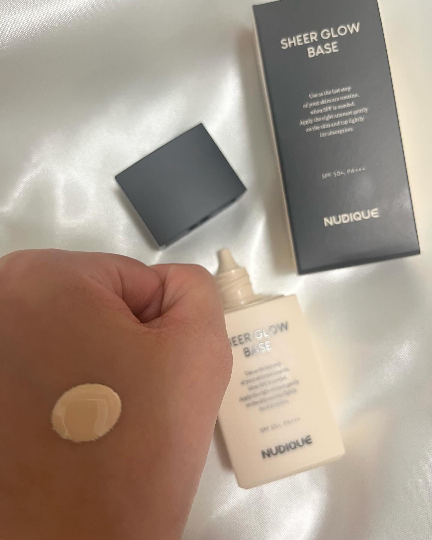 シアーグローベース/NUDIQUE/化粧下地を使ったクチコミ（2枚目）
