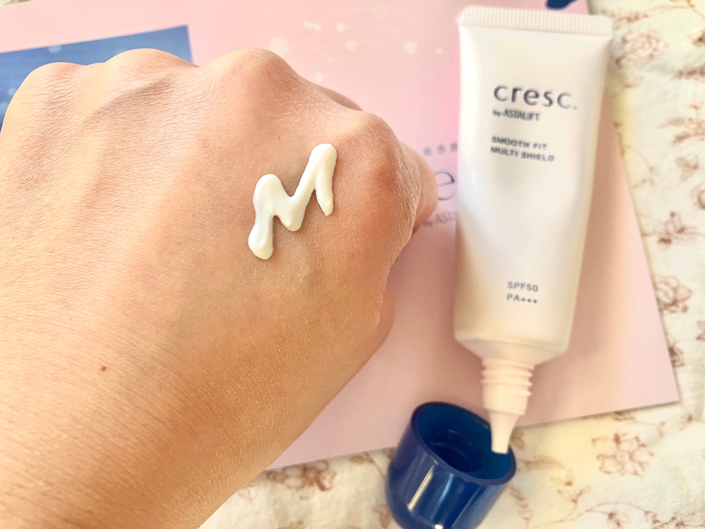 スムースフィット マルチシールド/cresc. by ASTALIFT/化粧下地を使ったクチコミ(2枚目)