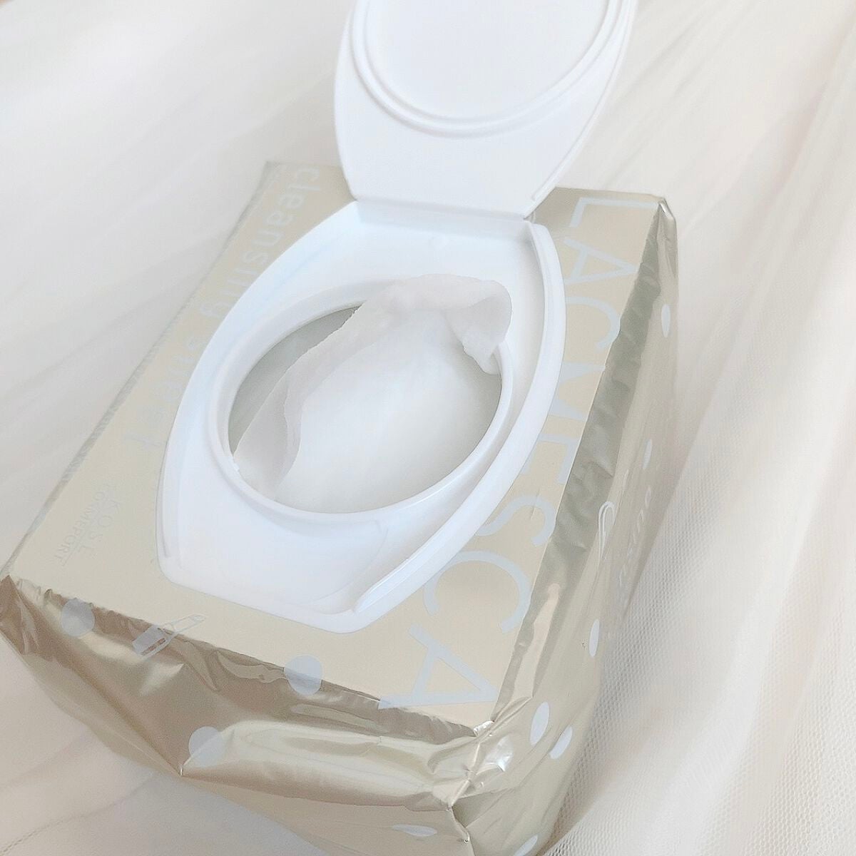 うるおいクレンジングシート(リッチモイスト)/ラチェスカ/クレンジングシートを使ったクチコミ(5枚目)