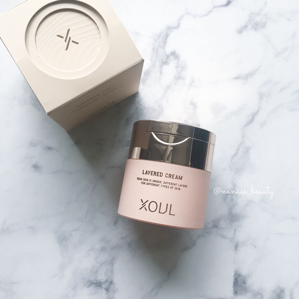 レイヤードクリーム/XOUL/フェイスクリームを使ったクチコミ（1枚目）