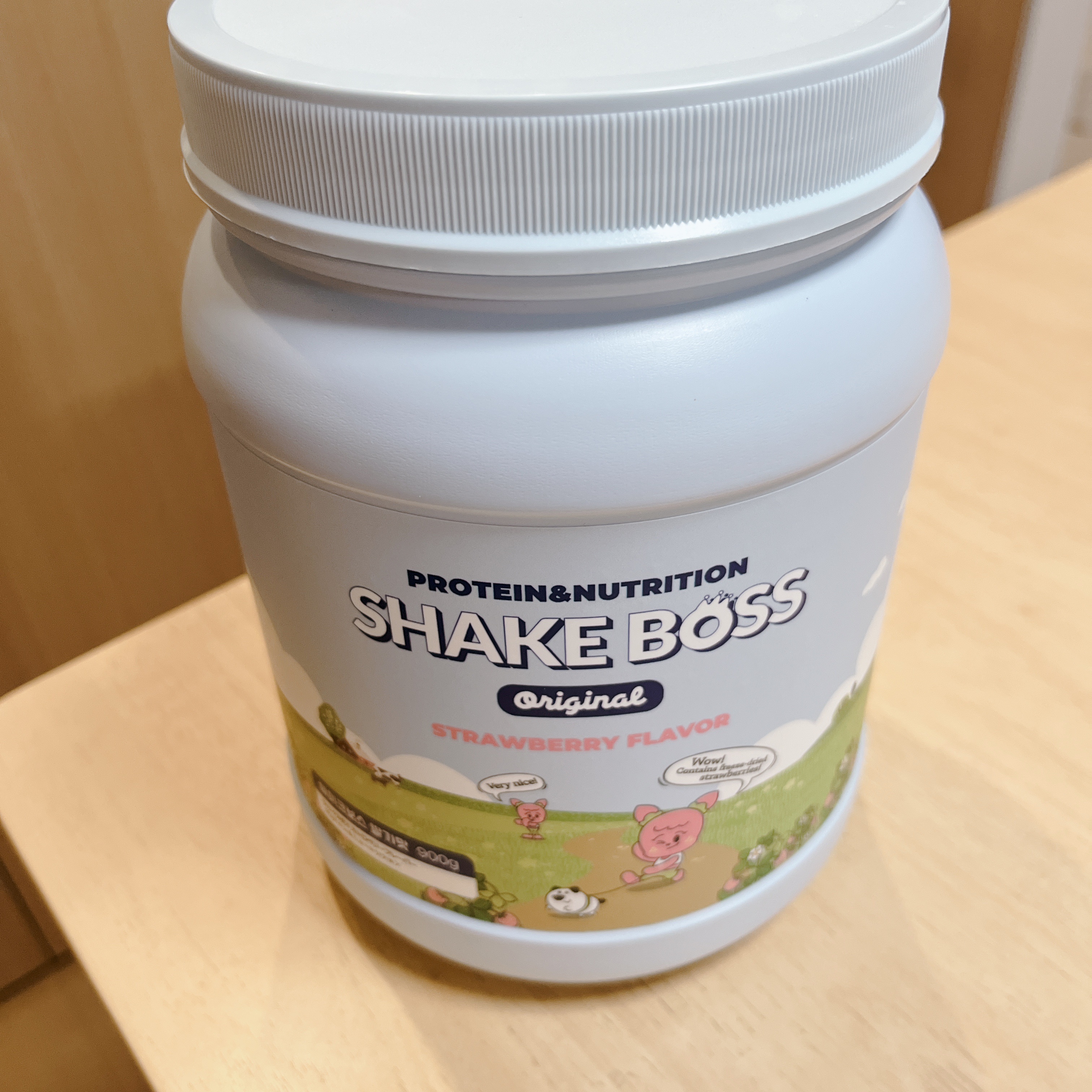 シェイクボス ストロベリーフレーバー プロテイン＆ニュートリション/SHAKEBOSS/その他プロテインを使ったクチコミ（2枚目）