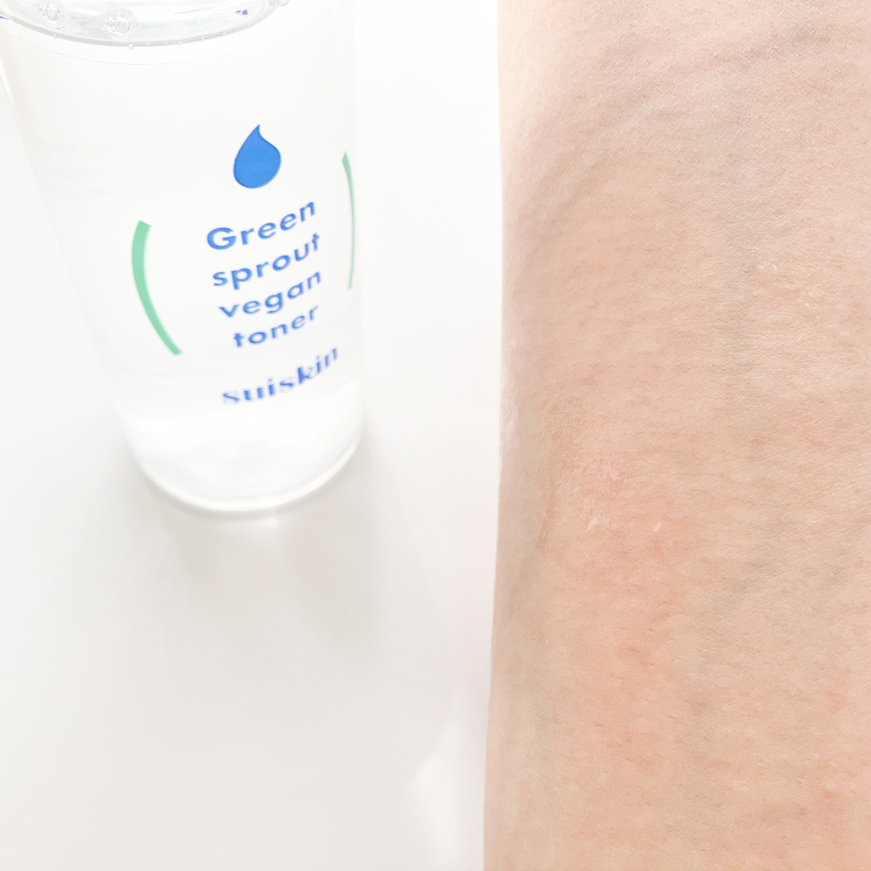 Green sprout vegan toner/suiskin/化粧水を使ったクチコミ（3枚目）