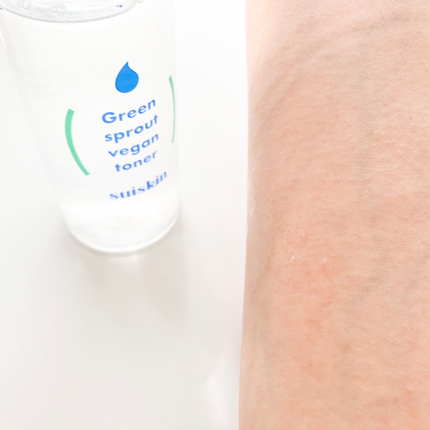 Green sprout vegan toner/suiskin/化粧水を使ったクチコミ(3枚目)