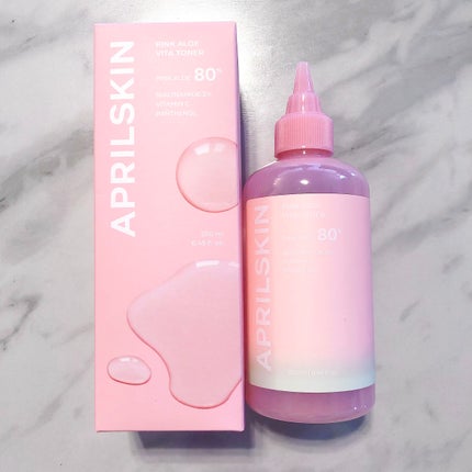 ピンクアロエビタトナー/APRILSKIN/化粧水を使ったクチコミ(1枚目)