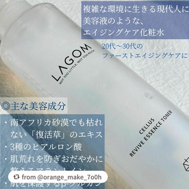 エッセンストナー/LAGOM /化粧水を使ったクチコミ（2枚目）