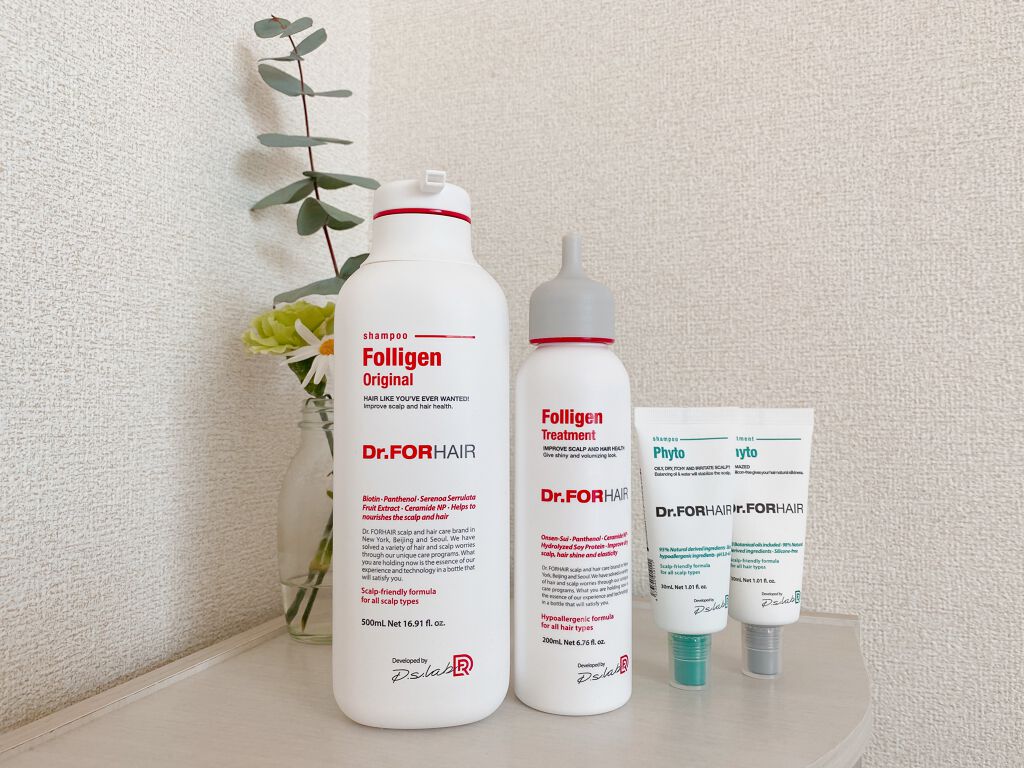 フォリゲンシャンプー/トリートメントセット/Dr.FORHAIR/シャンプー・コンディショナーを使ったクチコミ(2枚目)
