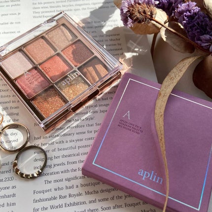 ワンピックアイシャドウパレット/APLIN/アイシャドウパレットを使ったクチコミ(10枚目)