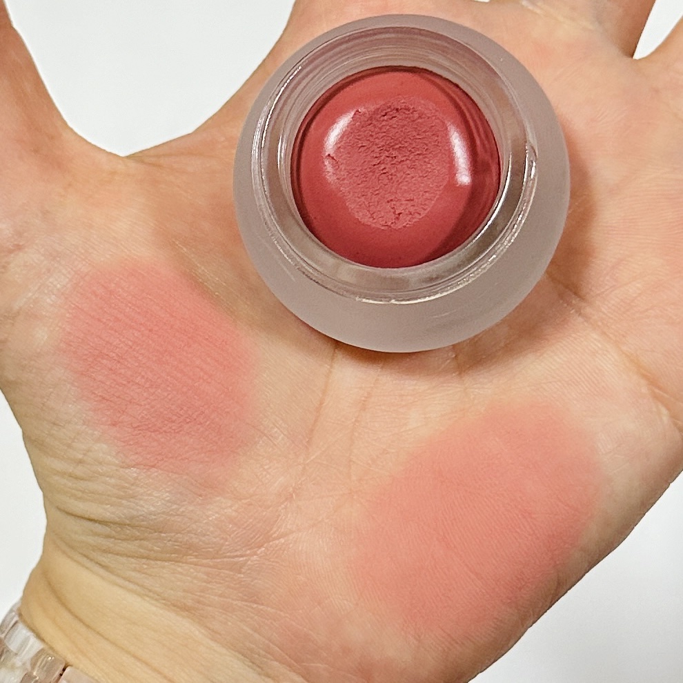 リップアンドチーク ブラーリープリンポット/fwee/口紅を使ったクチコミ（2枚目）