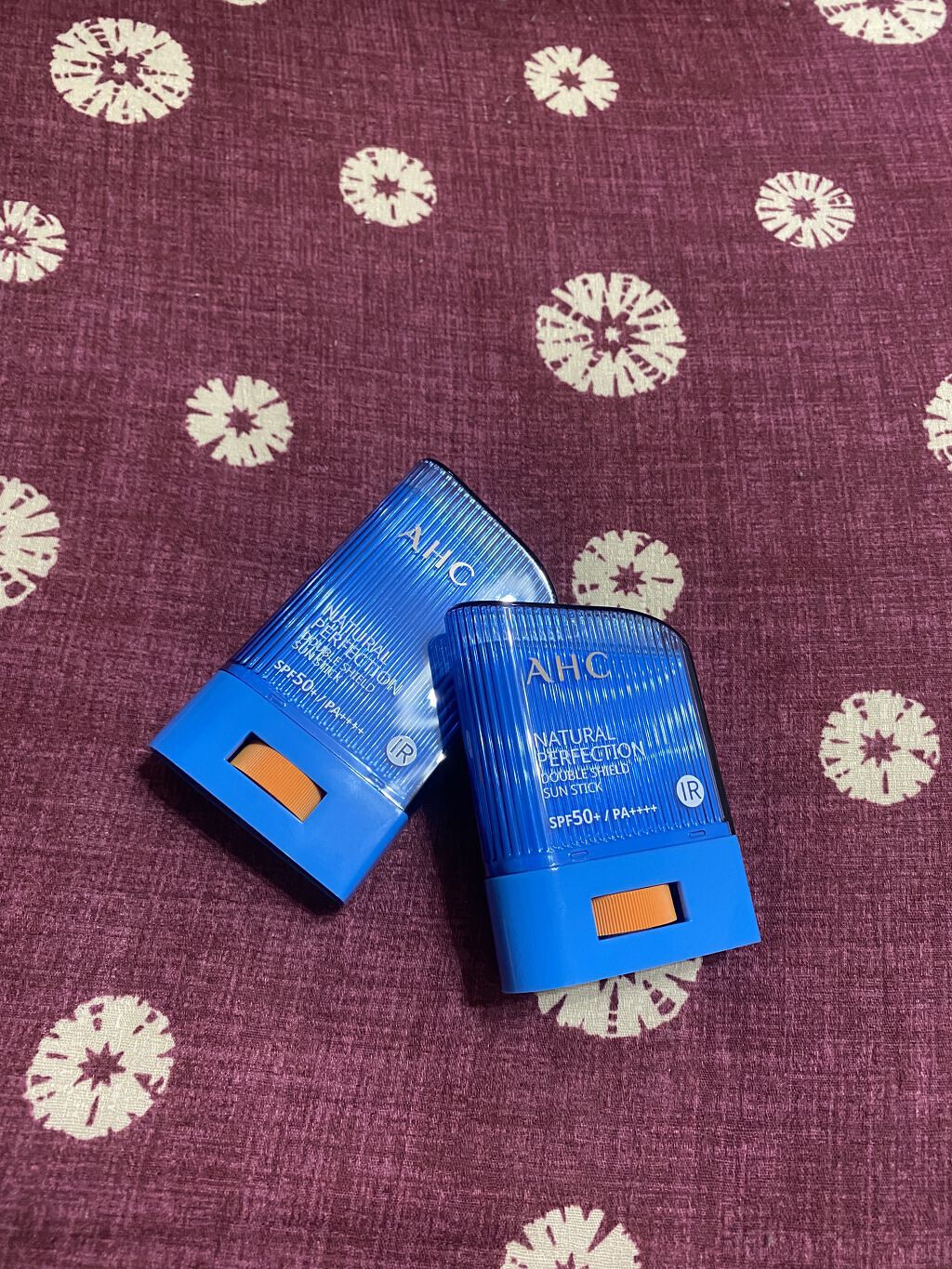  ナチュラルパーフェクションフレッシュサンスティック/AHC/日焼け止めスティックを使ったクチコミ（2枚目）