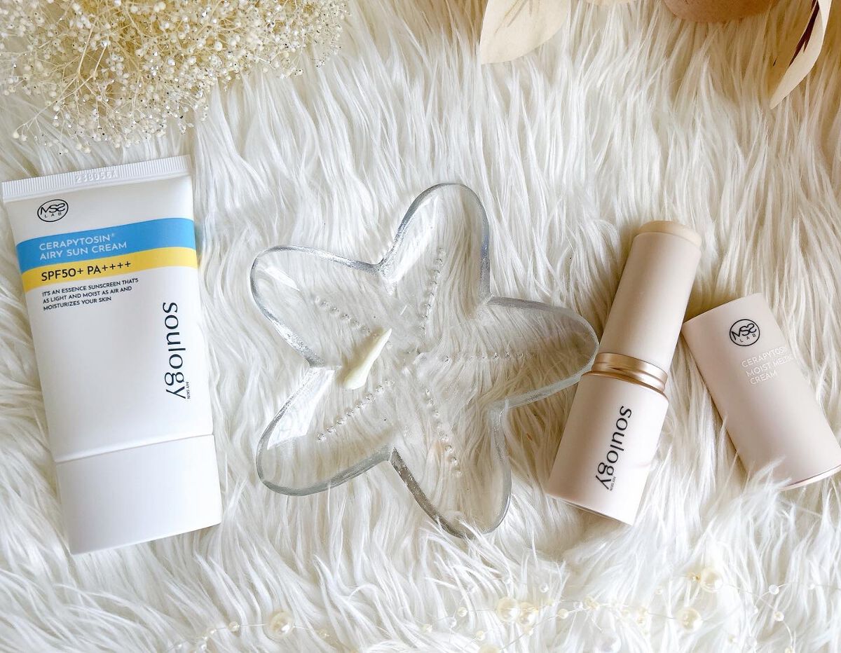 セラフィトシンエアリー日焼け止め/MY SKIN SOULOGY/日焼け止めクリームを使ったクチコミ（2枚目）