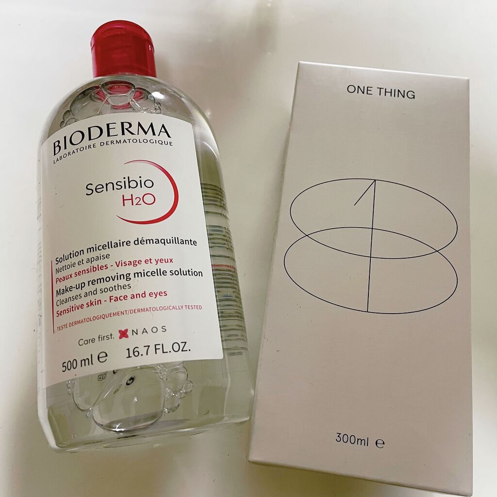 サンシビオ エイチツーオー D/ビオデルマ/クレンジングウォーターを使ったクチコミ（2枚目）