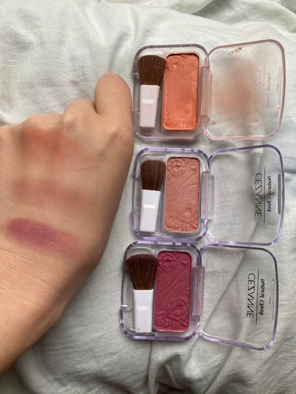 ナチュラル チークN/CEZANNE/パウダーチークを使ったクチコミ(2枚目)