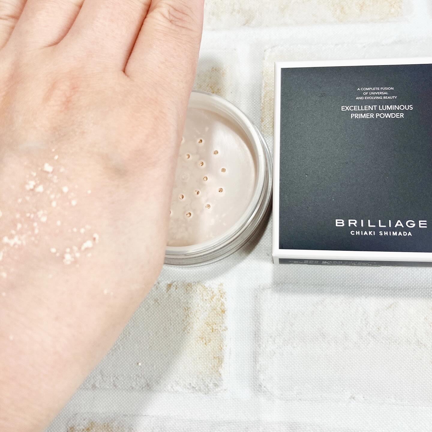 エクセレント ルミナス プライマーパウダー/ブリリアージュ/ルースパウダーを使ったクチコミ（2枚目）