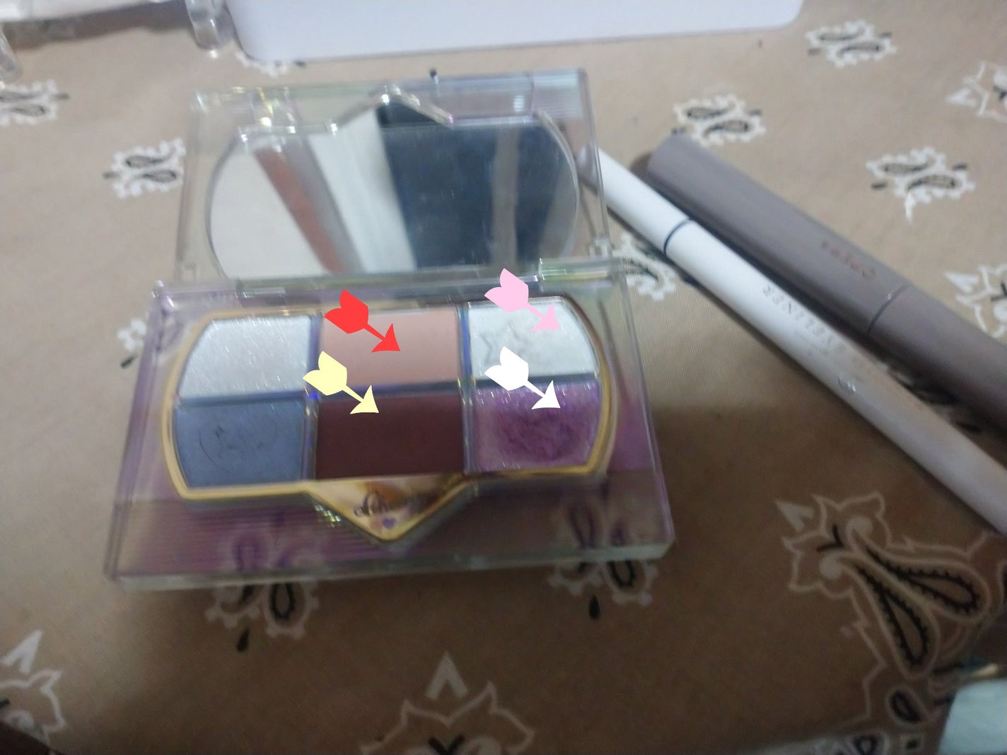 レトロマグネティック アイシャドウパレット/FlowerKnows/アイシャドウパレットを使ったクチコミ(1枚目)