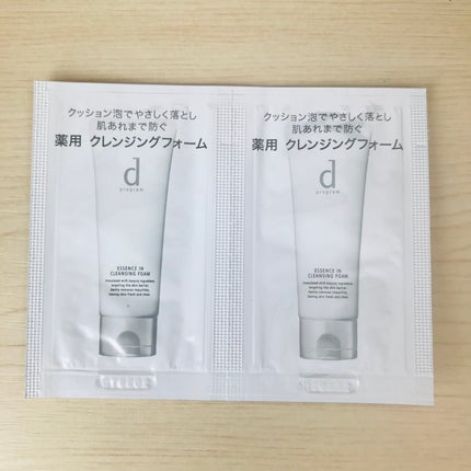 エッセンスイン クレンジングフォーム/d プログラム/洗顔フォームを使ったクチコミ(1枚目)