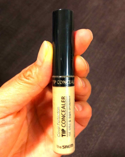 カバーパーフェクション チップコンシーラー/the SAEM/リキッドコンシーラーを使ったクチコミ(1枚目)