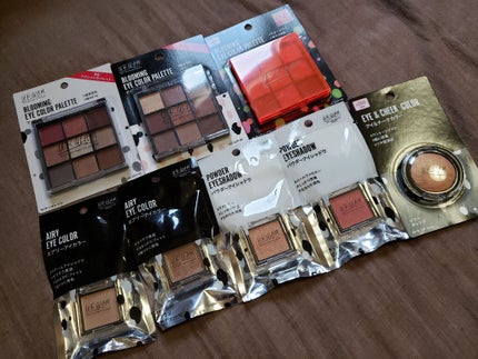 UR GLAM BLOOMING EYE COLOR PALETTE/U R GLAM/アイシャドウパレットを使ったクチコミ(1枚目)
