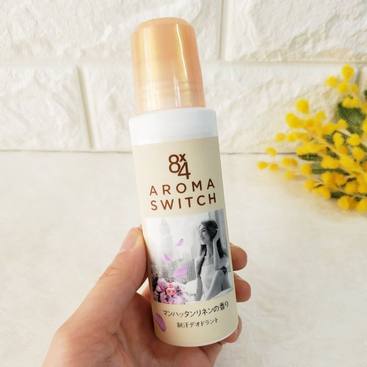 8x4 アロマスイッチ ロールオン マンハッタンリネンの香り/8x4/デオドラント・制汗剤を使ったクチコミ(1枚目)