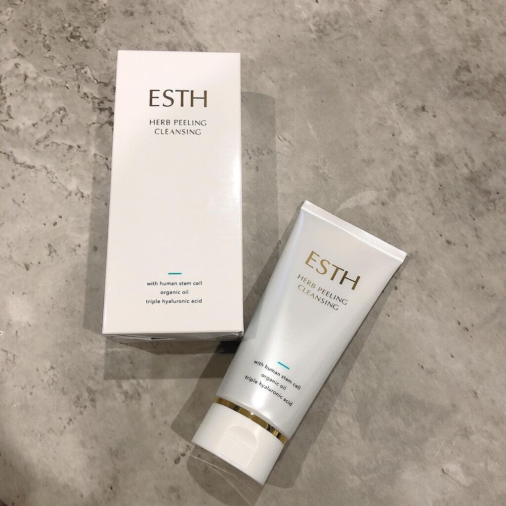 ハーブピーリングクレンジング/ESTH/クレンジングジェルを使ったクチコミ（1枚目）