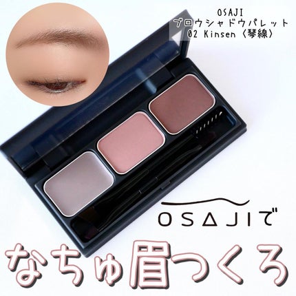 ブロウシャドウ パレット/OSAJI/パウダーアイブロウを使ったクチコミ(1枚目)