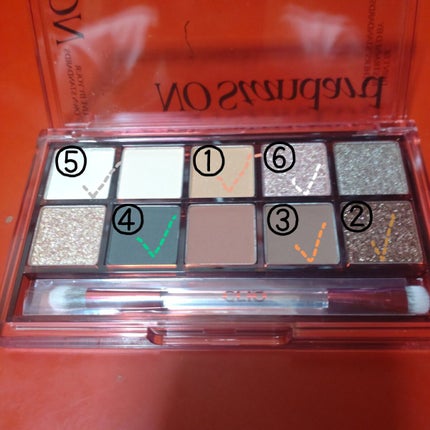 プロ アイ パレット/CLIO/アイシャドウパレットを使ったクチコミ(2枚目)