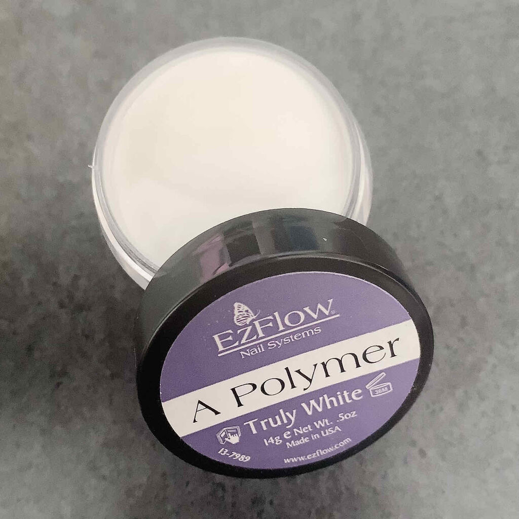 トゥルーリーホワイトパウダー/イージーフロウ/ネイルチップ・パーツを使ったクチコミ（2枚目）