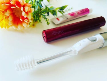 イオン音波振動歯ブラシ IONPA/KISS YOU/電動歯ブラシを使ったクチコミ（2枚目）