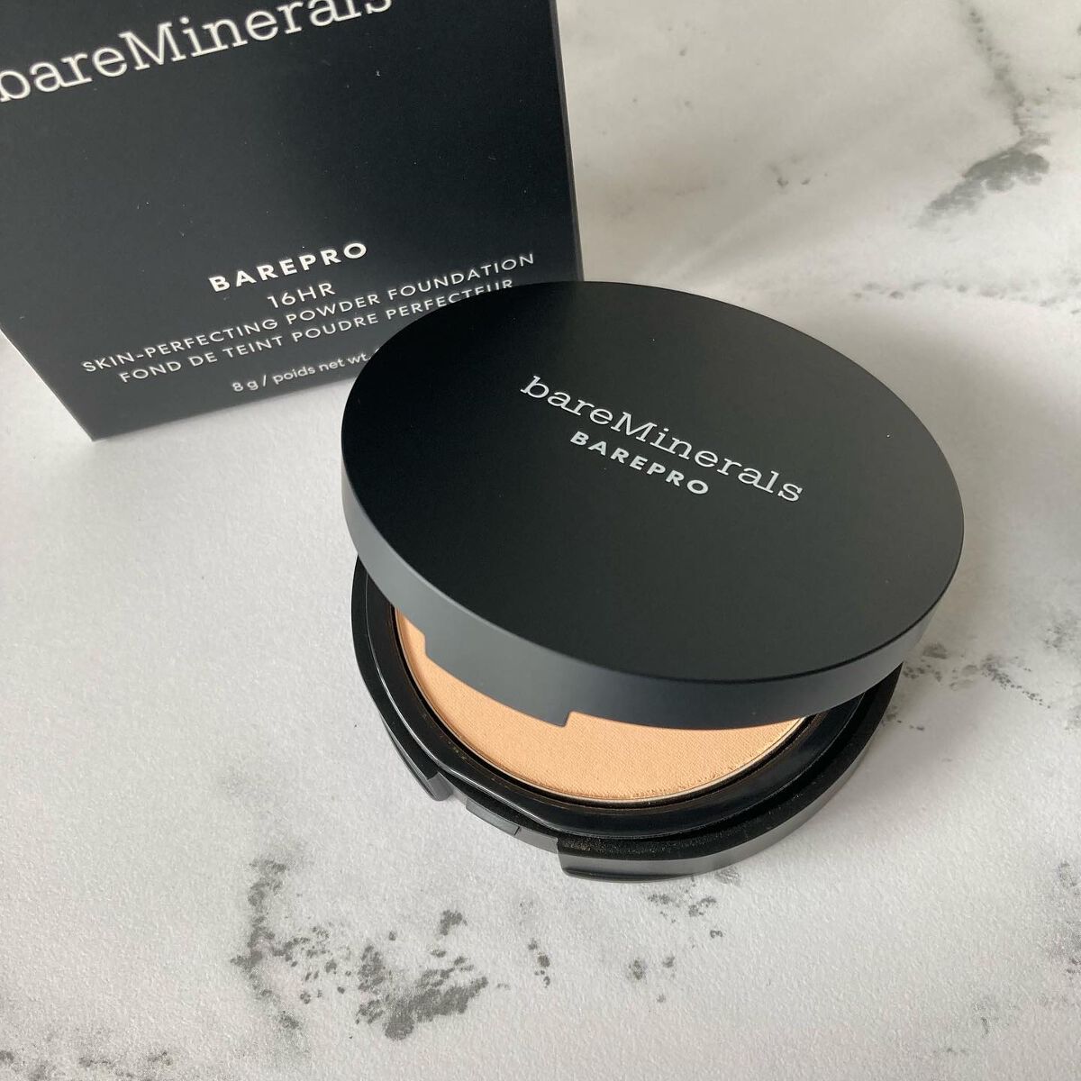 ベアプロ 16HR パウダー ファンデーション/bareMinerals/パウダーファンデーションを使ったクチコミ(1枚目)