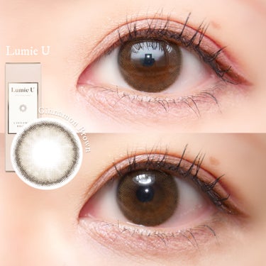 

Lumie U
Cinnamon Brown



━━━━━━━ ∙ʚ♡ɞ∙ ━━━━━━━


（ spec ）

　・DIA 14.2mm
　・着色直径 12.6mm
　・BC 8.6mm
　・含水率 38%
　・UVカット

┈┈┈┈┈┈┈┈┈┈ ♡


（.•♥）シナモンブラウン

　小さめカラコンなのに 、ナチュラル盛れ
　する大人ブラウン 🤎🤎
　細ふちがあるおかげか瞳が綺麗に見える 👀
　

━━━━━━━ ∙ʚ♡ɞ∙ ━━━━━━━


大人の女性におすすめしたいカラコン ！！
仕事の日でも休みの日でも使えて 、
自然とこのカラコンに手を伸ばしちゃう✨

年々、ナチュラル系が好きになってます ♡



#PR #リリーアンナ公式アンバサダー #カラコン通販リリーアンナ #ルミエユー #moco_カラコン の画像 その0