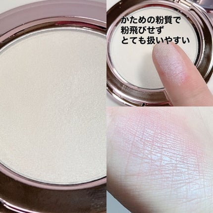 HEXZEハイライターパウダー/HEXZE(ヘックスゼ)/パウダーハイライトを使ったクチコミ(3枚目)