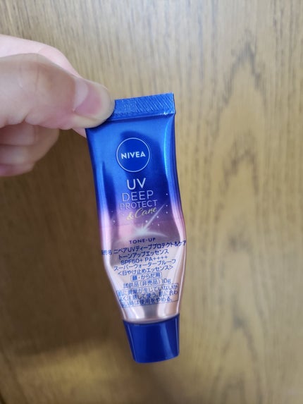 ニベアUV ディープ プロテクト&ケア トーンアップ エッセンス/ニベア/日焼け止めローションを使ったクチコミ(1枚目)