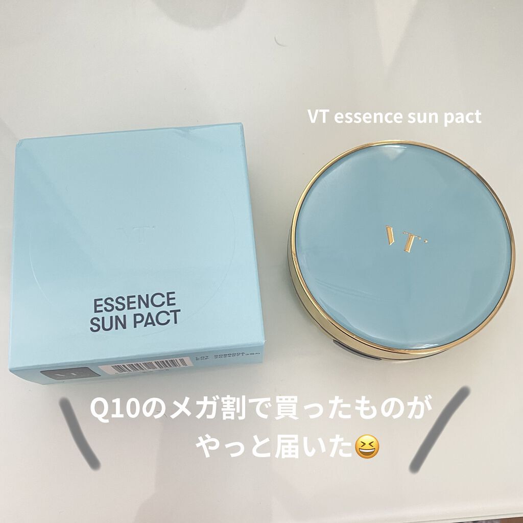 エッセンスサンパクト/VT/化粧下地を使ったクチコミ（1枚目）