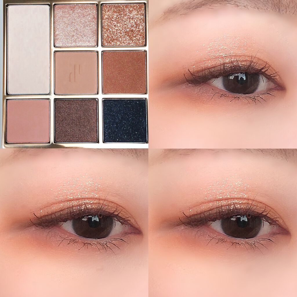 ドットオンムードアイパレット/Heart Percent/アイシャドウパレットを使ったクチコミ(3枚目)