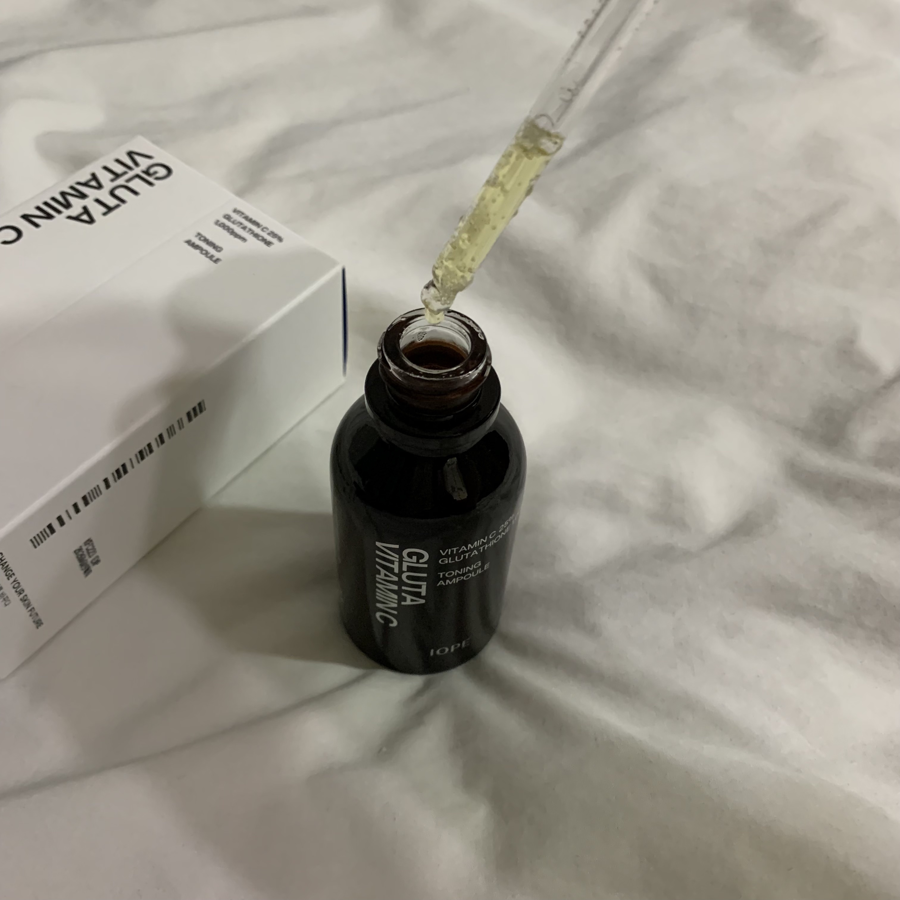 グルタ ビタミンC トーニング アンプル/IOPE/美容液を使ったクチコミ（2枚目）