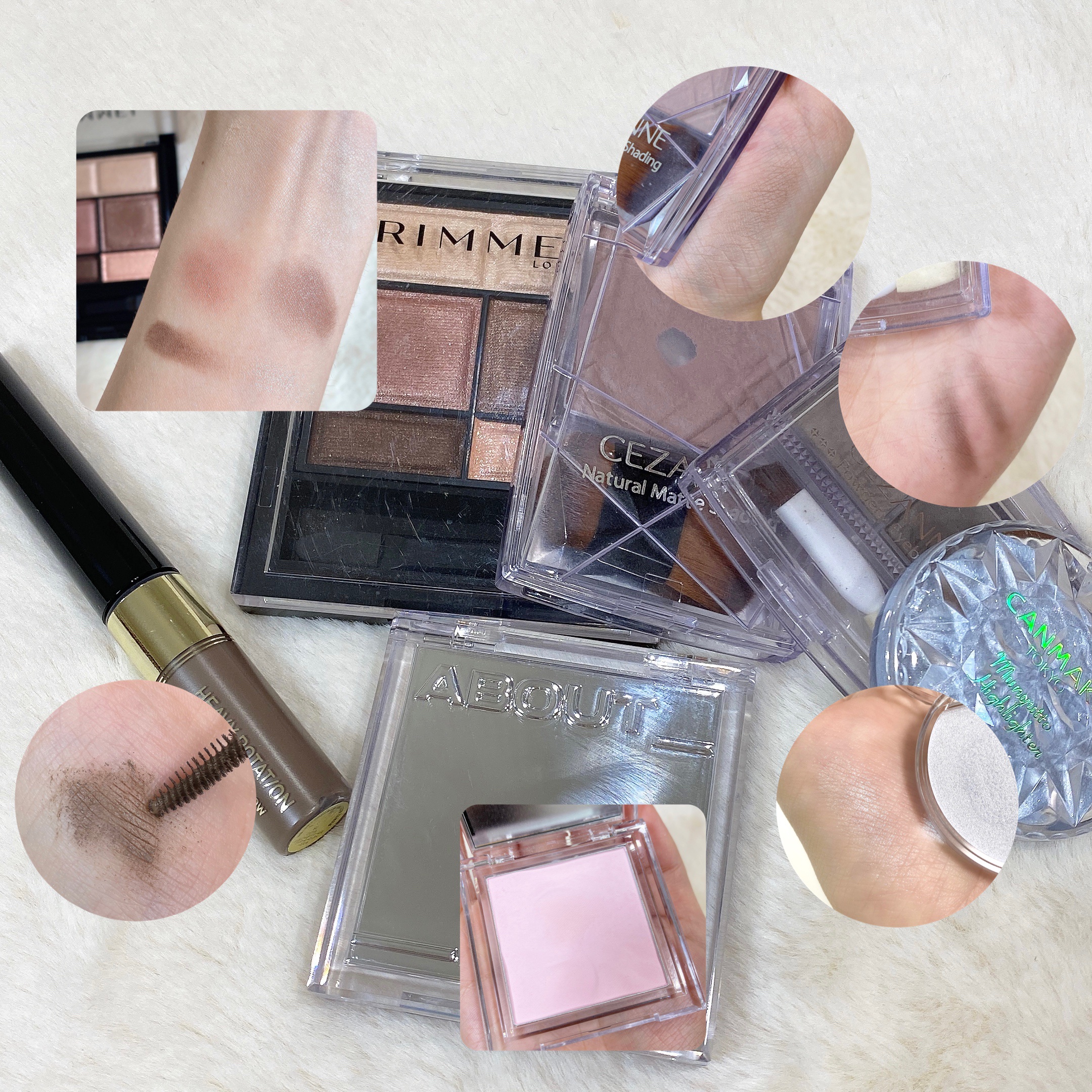 ワンダー スウィート アイシャドウ/リンメル ロンドン/アイシャドウパレットを使ったクチコミ（3枚目）