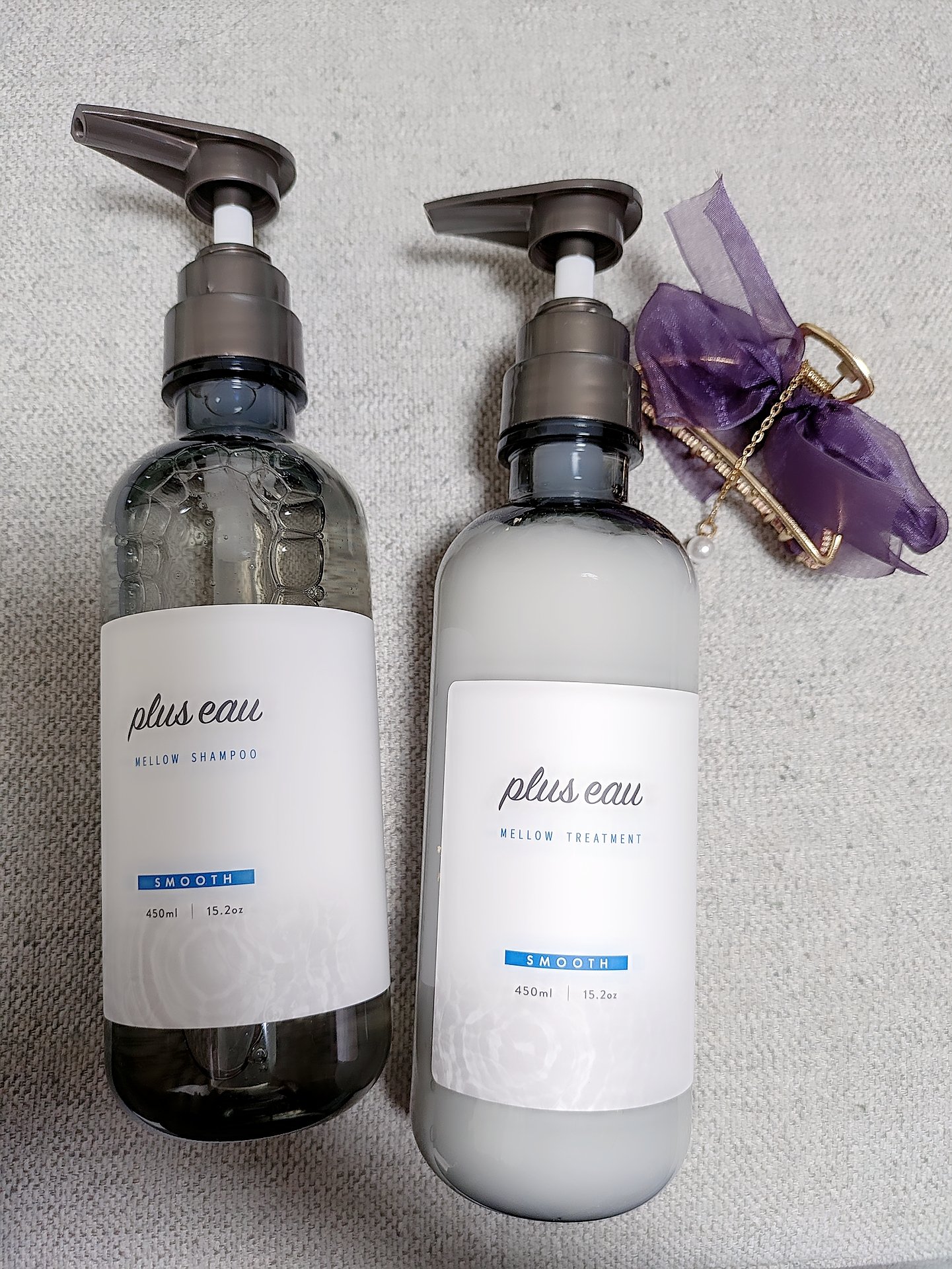 メロウシャンプー/メロウトリートメント/plus eau/市販シャンプーを使ったクチコミ（1枚目）