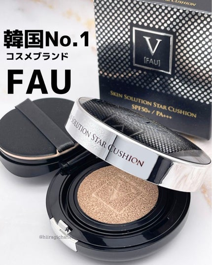 スキンソリューションスタークッション/FAU/クッションファンデーションを使ったクチコミ(1枚目)