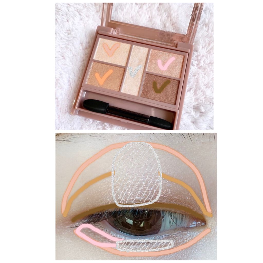 パーフェクトスタイリストアイズ/キャンメイク/アイシャドウパレットを使ったクチコミ（2枚目）