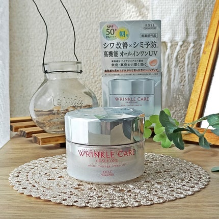 リンクルケア ホワイト モイストジェルクリーム UV/グレイスワン/オールインワン化粧品を使ったクチコミ(1枚目)