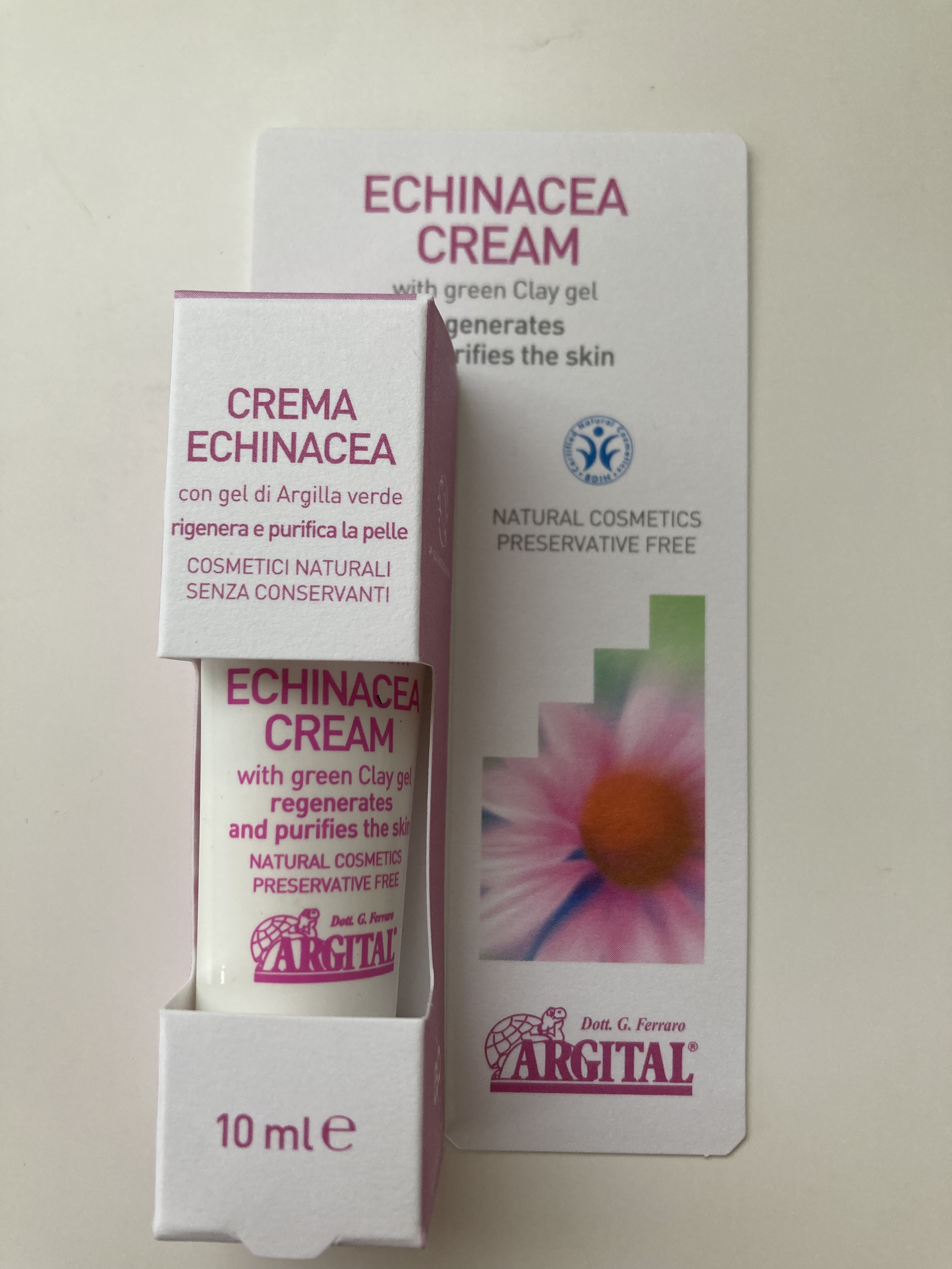 インテンシブ エキナセアクリーム/ARGITAL/フェイスクリームを使ったクチコミ（1枚目）