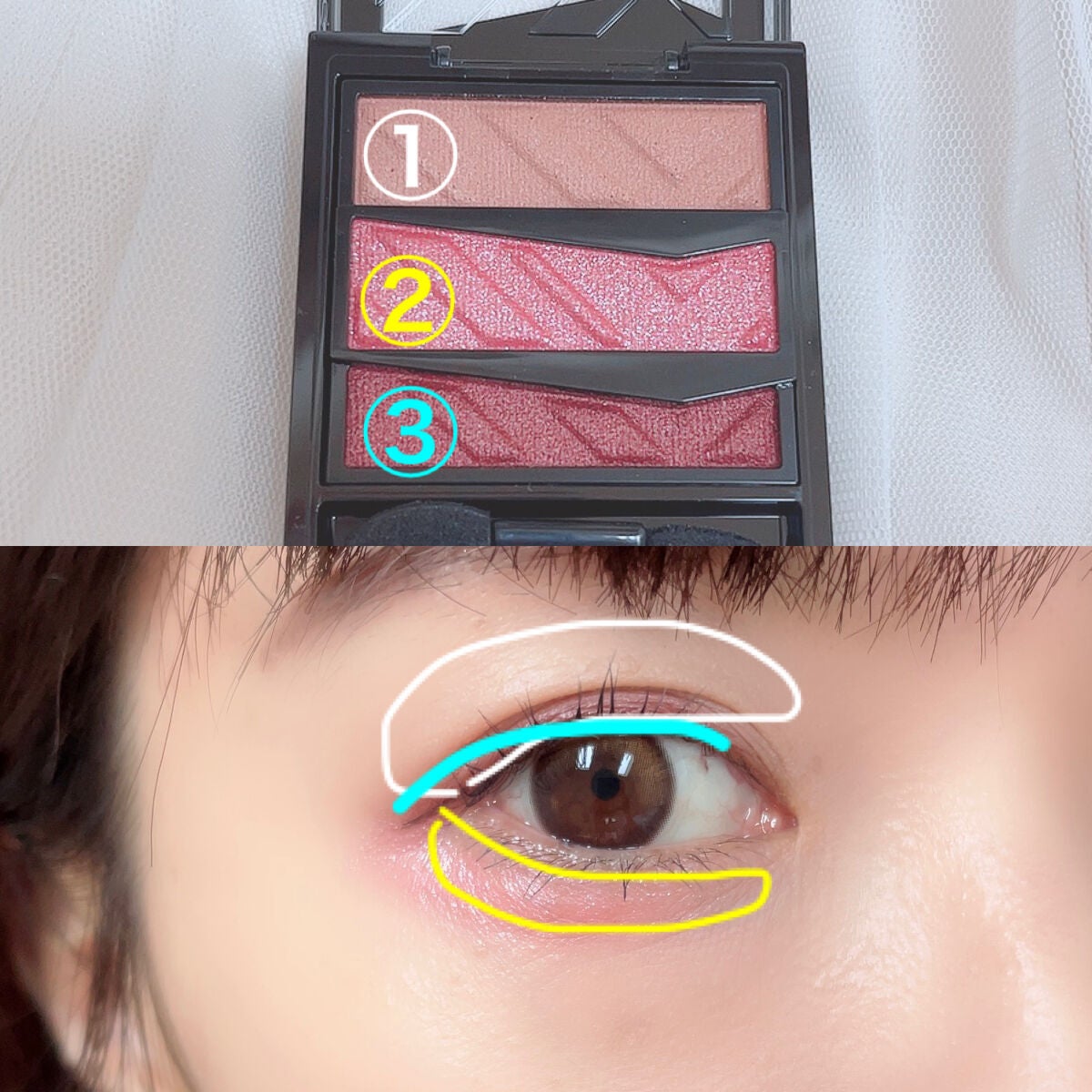 パーツリサイズシャドウ/KATE/アイシャドウパレットを使ったクチコミ(3枚目)