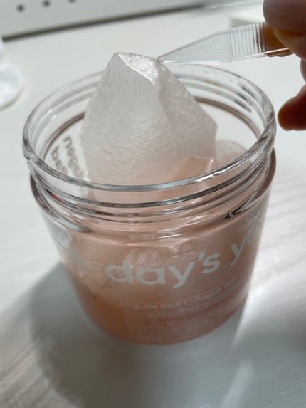 ヘルプミー! リアルコラーゲンパッド/One-day's you/トナーパッドを使ったクチコミ(3枚目)