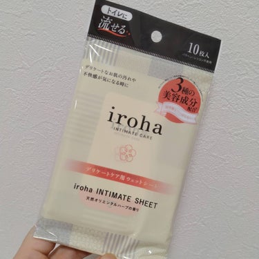 iroha INTIMATE SHEET/iroha INTIMATE CARE/その他生理用品を使ったクチコミ（3枚目）