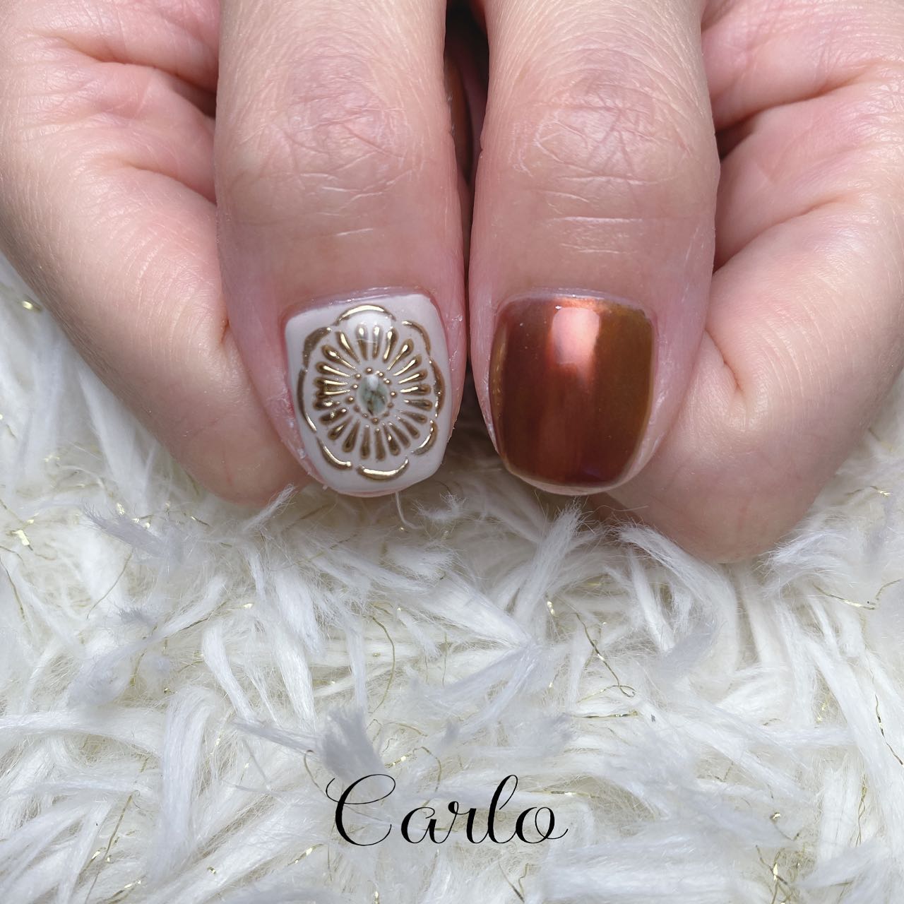 YUKA on LIPS 「120minart..#狭山ヶ丘ネイルサロン#小手指ネイルサロ..」(1枚目)