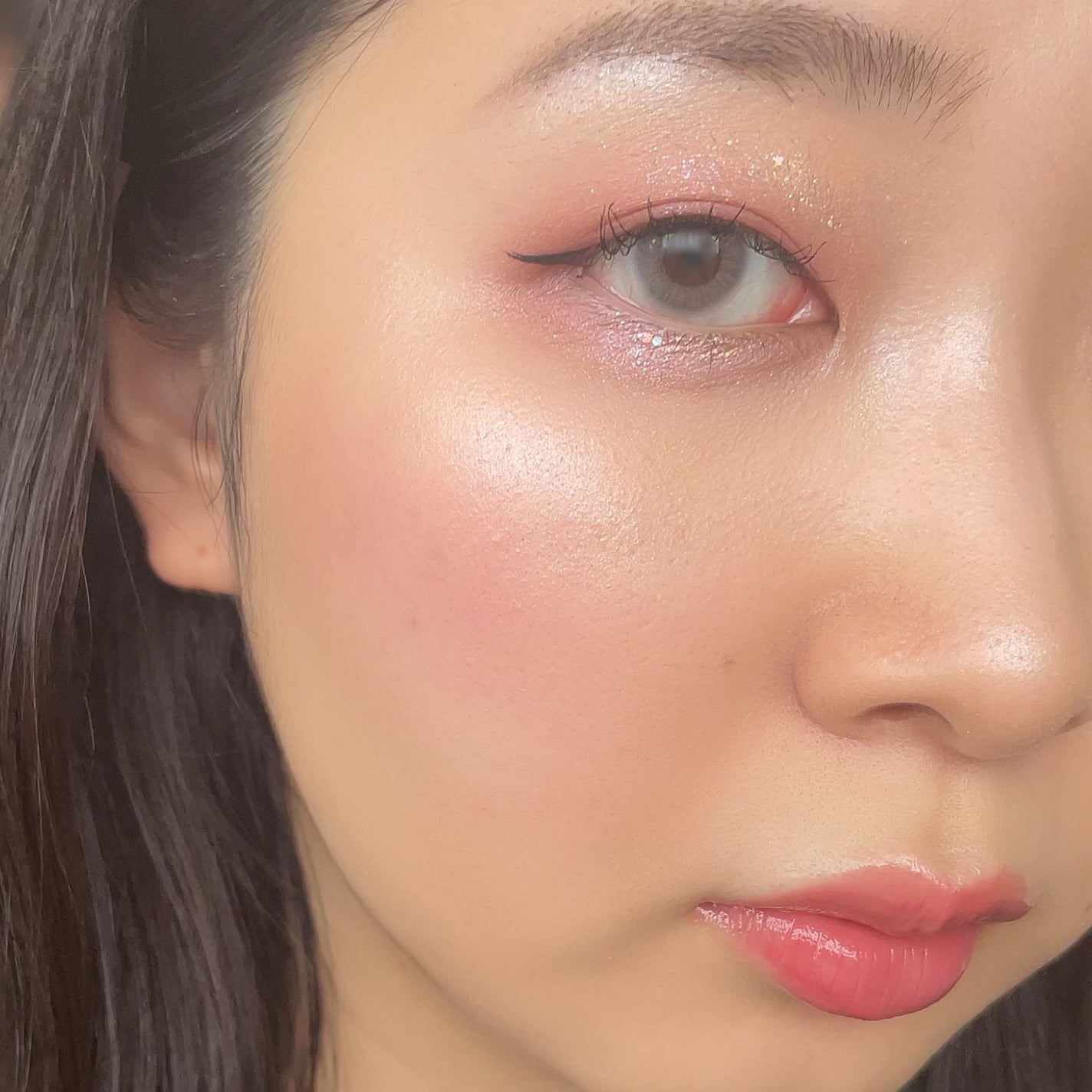 ラスティングリキッドライナー/キャンメイク/リキッドアイライナーを使ったクチコミ(2枚目)