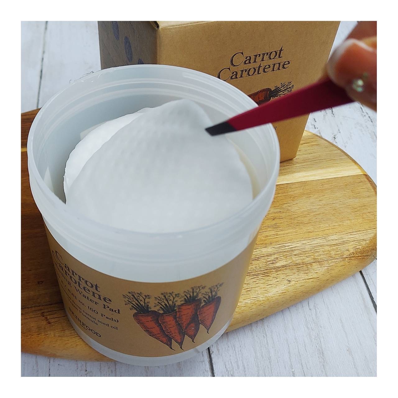 キャロットカロテン カーミングウォーターパッド/SKINFOOD/トナーパッドを使ったクチコミ（2枚目）