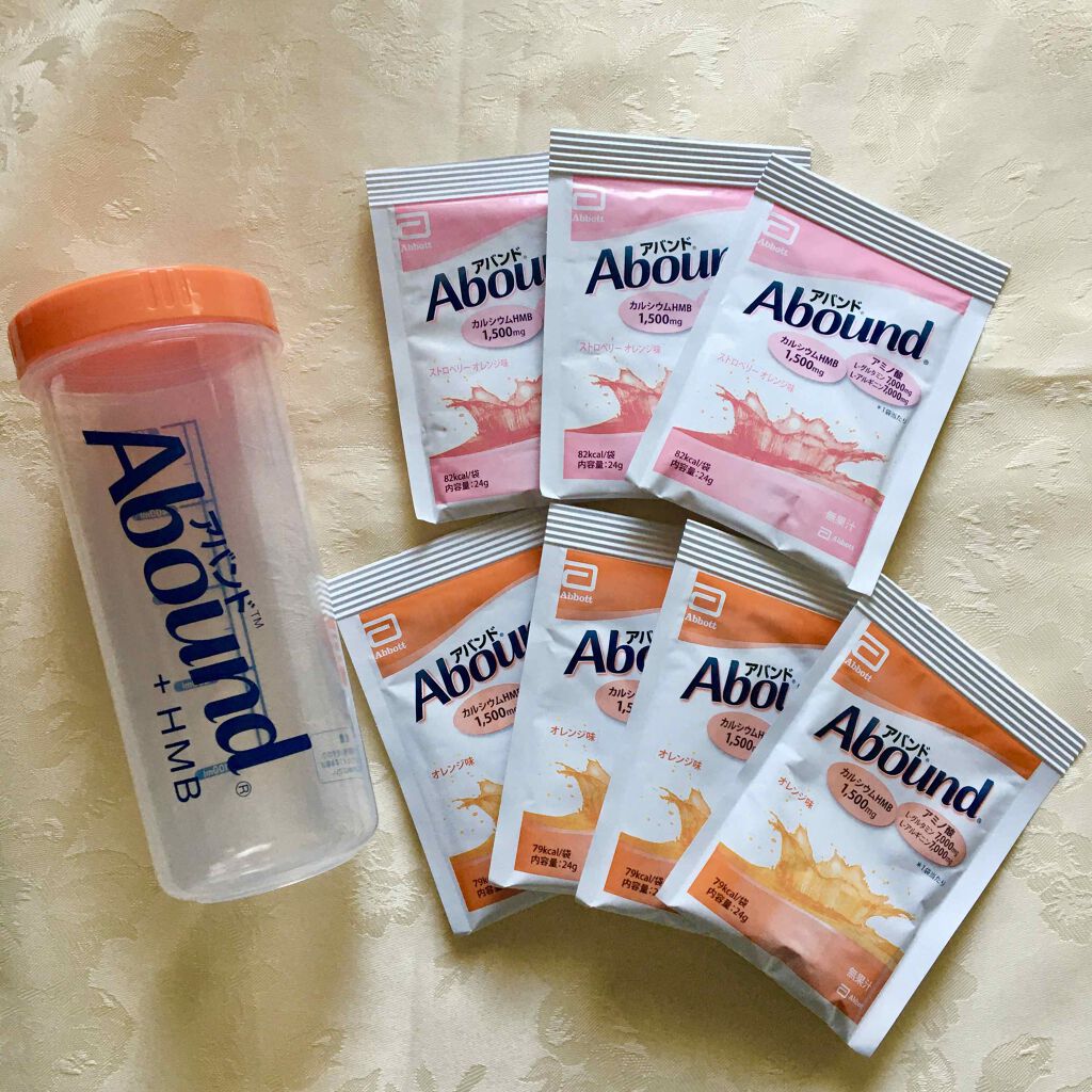 Abound（アバンド）/Abound/ボディサプリメントを使ったクチコミ（1枚目）