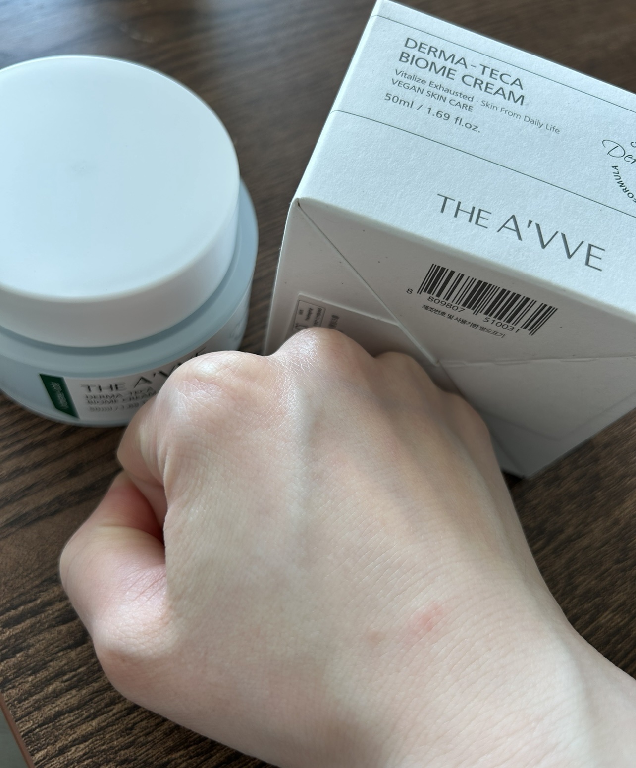 ダーマテカバイオームクリーム/THE A'VVE/フェイスクリームを使ったクチコミ（3枚目）